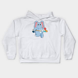 Elephant Hockey Hockey stick Kids Hoodie